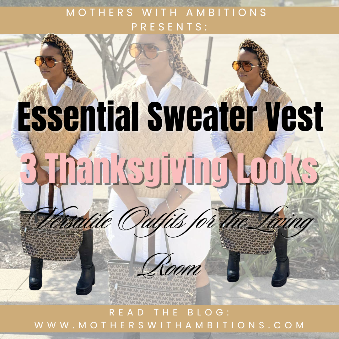 Essential Sweater Vest, Three Thanksgiving Looks: Versatile Outfits for the Living Room