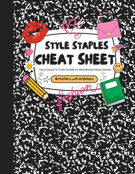 Free Guide: Style Staples Cheat Sheet
